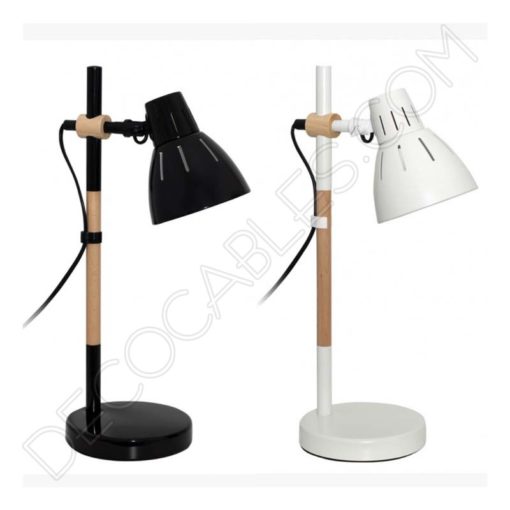 Lámpara flexo de escritorio estilo nórdico modelo Dalva (negro) 4 Flexo de escritorio estilo nórdico modelo Dalva