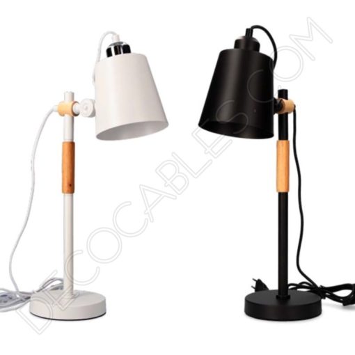 Lámpara flexo de escritorio estilo nórdico modelo Simply (blanco) 6 Flexo lámpara de escritorio estilo nórdico modelo simply