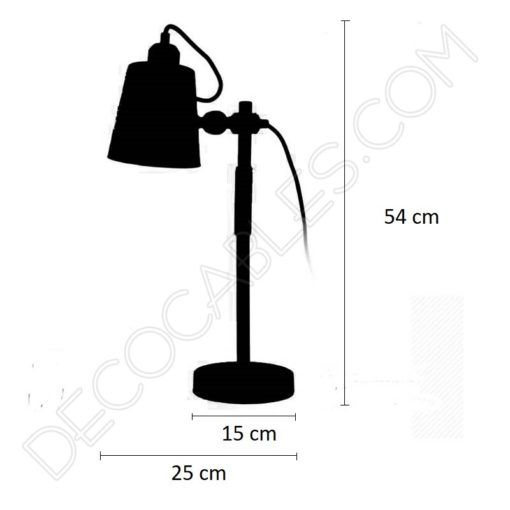 Lámpara flexo de escritorio estilo nórdico modelo Simply (blanco) 4 Flexo lámpara de escritorio estilo nórdico modelo simply