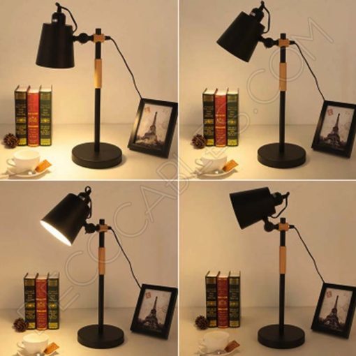 Lámpara flexo de escritorio estilo nórdico modelo Simply (negro) 2 Flexo lámpara de escritorio estilo nórdico modelo simply