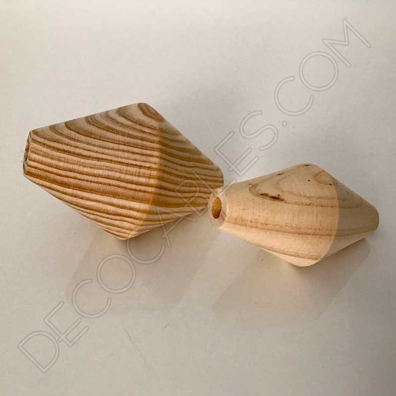 Rombos de madera para cables de lámparas Rombos de madera para cables de lámparas