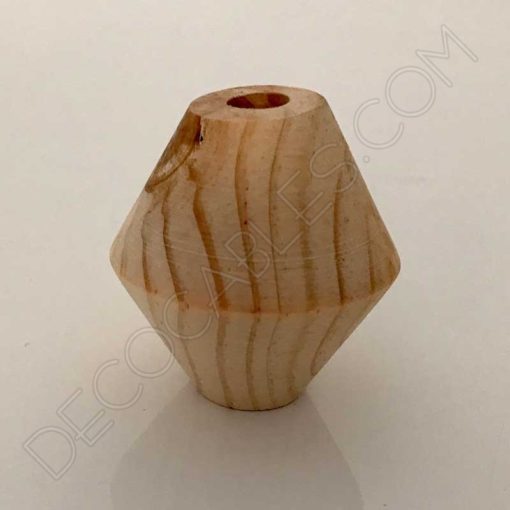 Rombos de madera para cables y lámparas colgantes 3 Rombos de madera para cables de lámparas