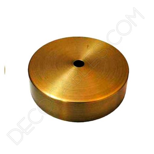 Soporte de techo para lámparas metálico oro viejo