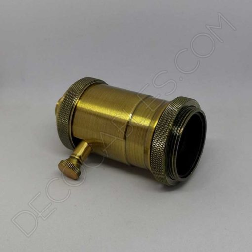Portalámparas vintage de latón con regulador de intensidad7 2 Portalámparas con regulador en latón