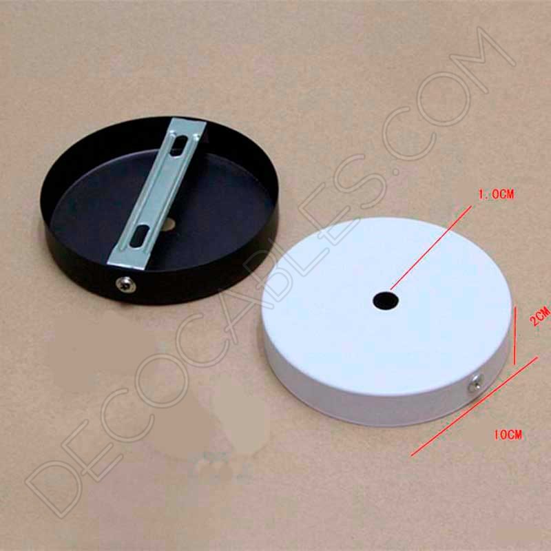 Soporte metálico de techo para lámpara Soporte metálico de techo para lámpara