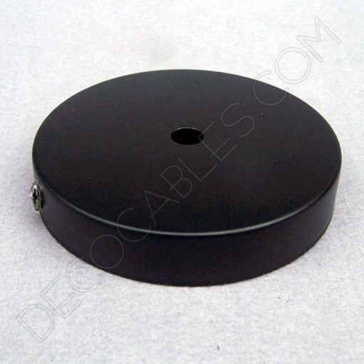 Soporte metálico para lámpara 1 orificio (diámetro 10 cm) 5 Soporte metálico de techo para lámpara