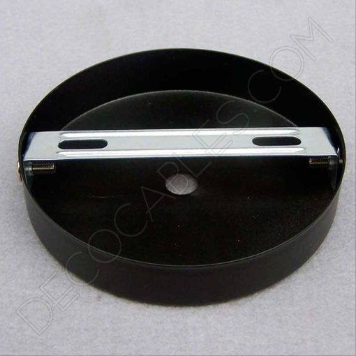 Soporte metálico para lámpara 1 orificio (diámetro 10 cm) 6 Soporte metálico de techo para lámpara
