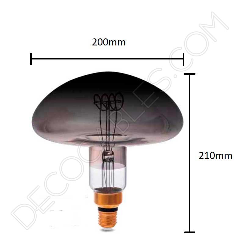 Bombilla led ahumada modelo platillo regulable Bombilla led ahumada modelo platillo regulable