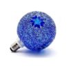 Bombilla filamento Led Globo cristal craqueado azul (125mm) 5 Bombilla decorativa led globo cristal craqueado azul