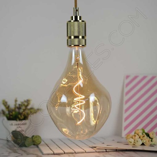 Bombilla Maxi filamento Led modelo irregular 3 Bombilla maxi ámbar filamento led modelo irregular