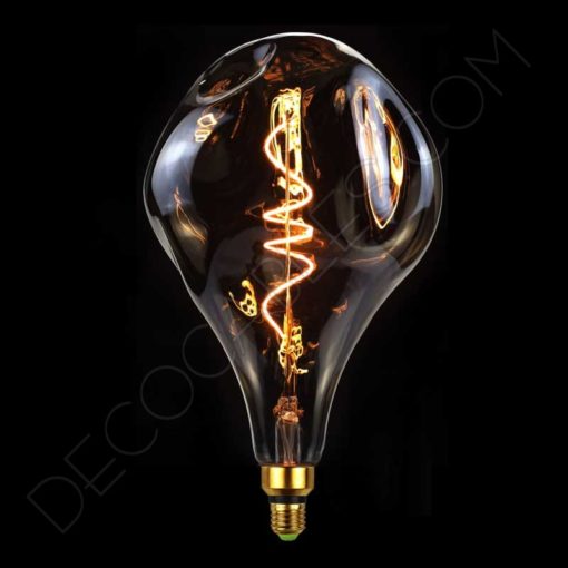 Bombilla Maxi filamento Led modelo irregular 5 Bombilla maxi ámbar filamento led modelo irregular