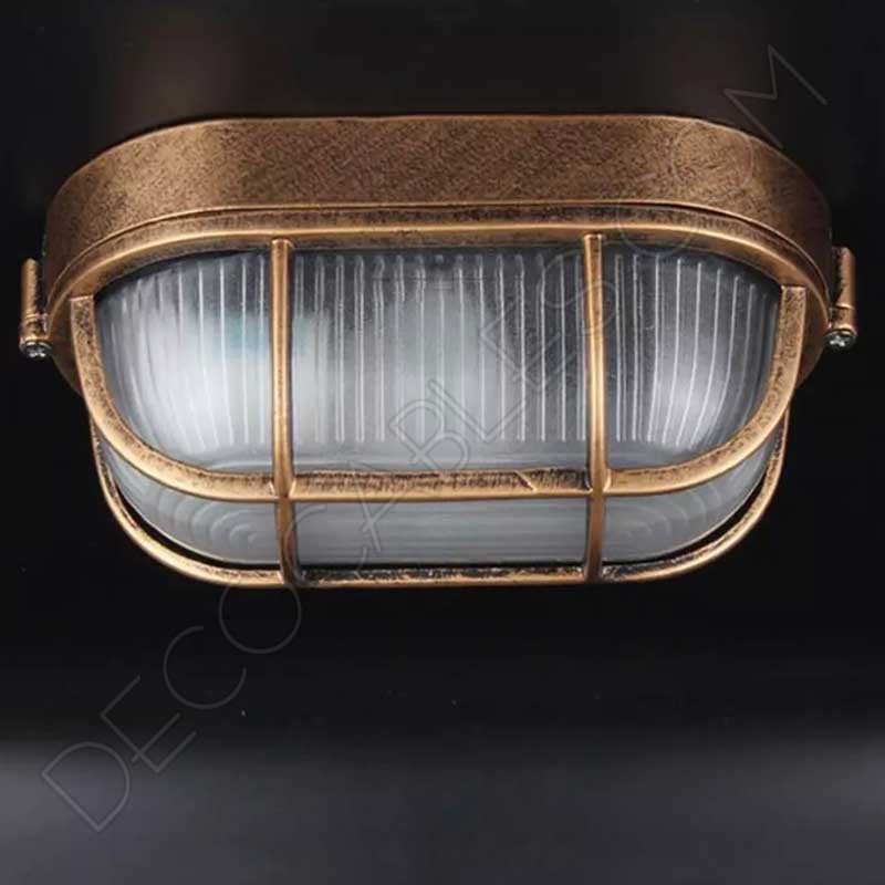 Lámpara aplique ojo de buey modelo industrial Lámpara aplique ojo de buey modelo industrial