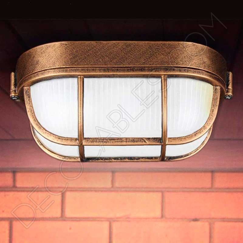 Lámpara aplique ojo de buey modelo industrial Lámpara aplique ojo de buey modelo industrial