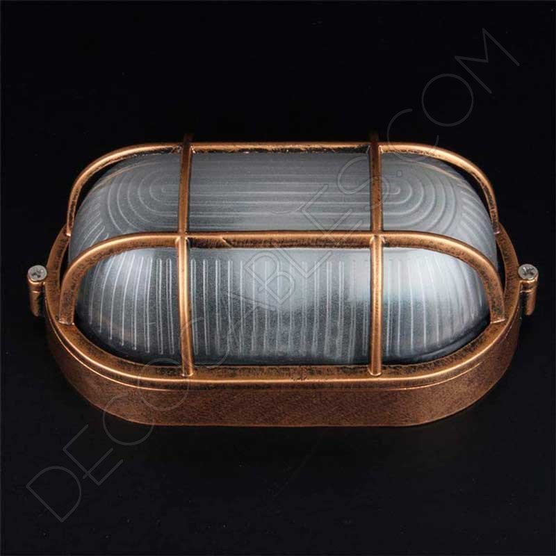 Lámpara aplique ojo de buey modelo industrial Lámpara aplique ojo de buey modelo industrial