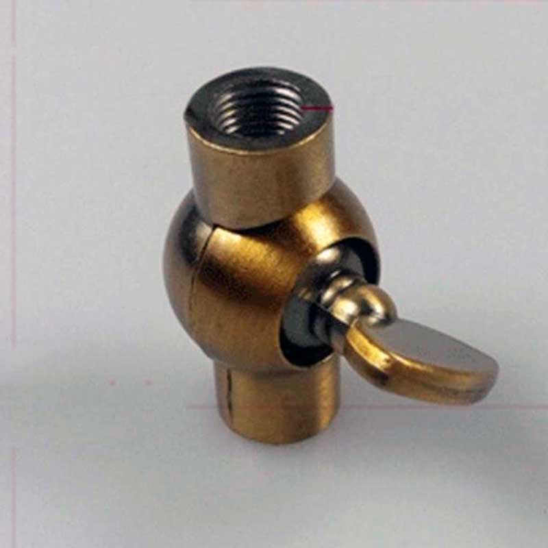 Rótula giratoria para lámparas con palomilla Rótula giratoria para lámparas con palomilla