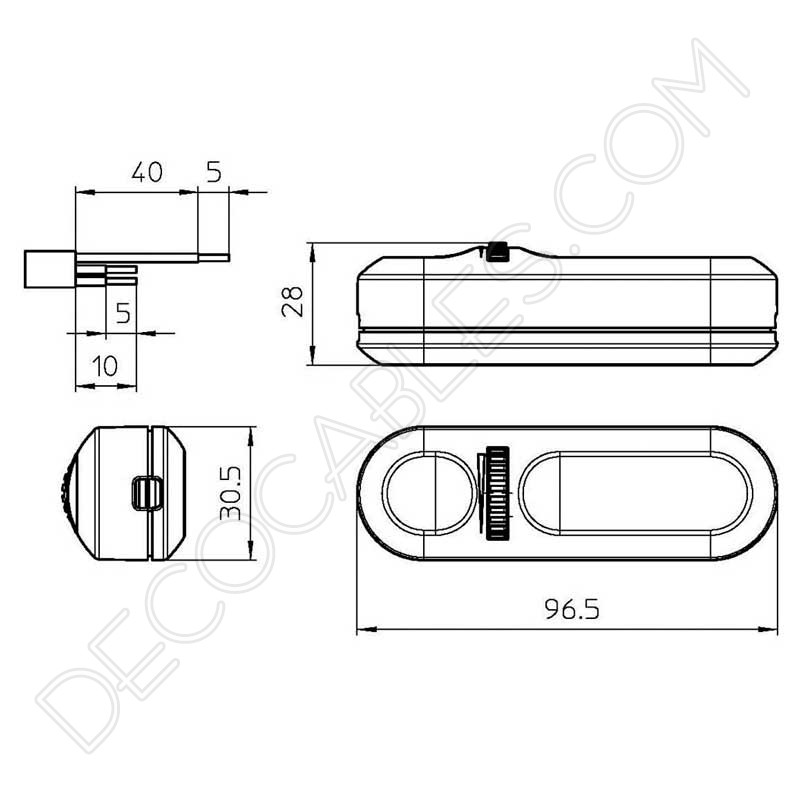 Regulador dimmer led para lámpara de paso Regulador dimmer led para lámpara de paso