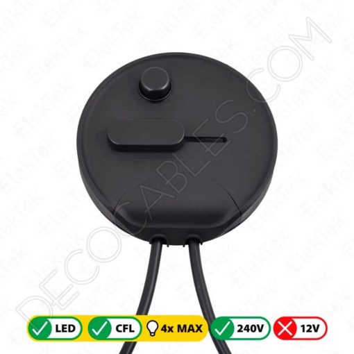 Interruptor regulador de pie Led (dimmer) 3 Regulador dimmer led para lámpara de pie