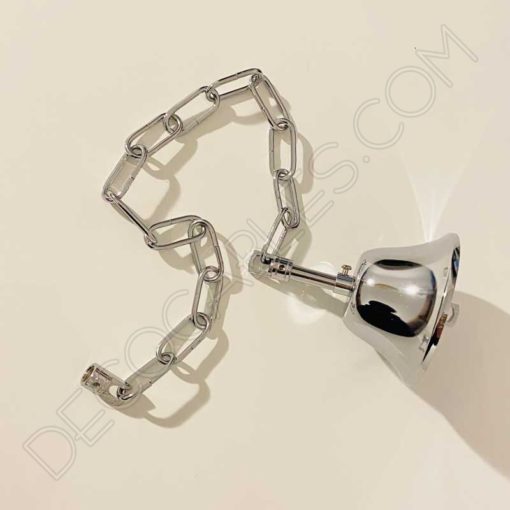 Conjunto colgante metálico cromado para lámpara colgante