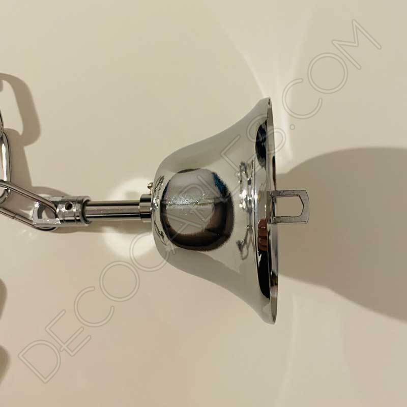 Conjunto colgante metálico cromado para lámpara colgante Conjunto colgante metálico cromado para lámpara colgante