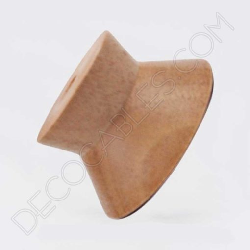 Cubre portalámparas de madera especial para pantallas 2 Cubre portalámparas de madera de haya especial para pantallas