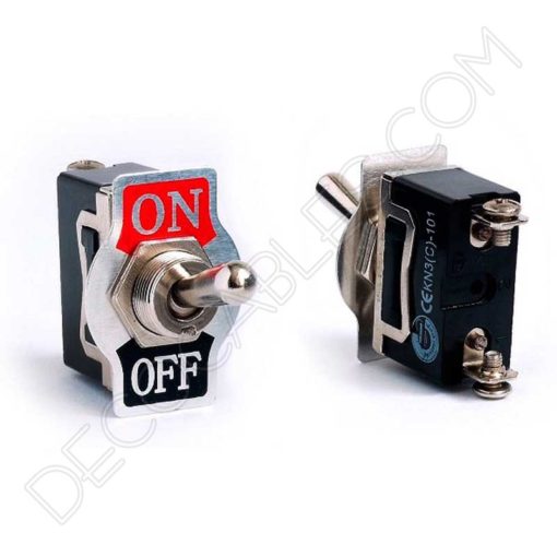 Interruptor de palanca unipolar on/off