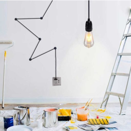 Lámpara Colgante Creativa Nórdica (negra/blanca) 2 Lámpara creativa nórdica colgante