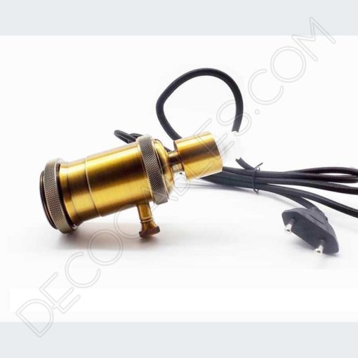 Portalámparas con regulador para botellas